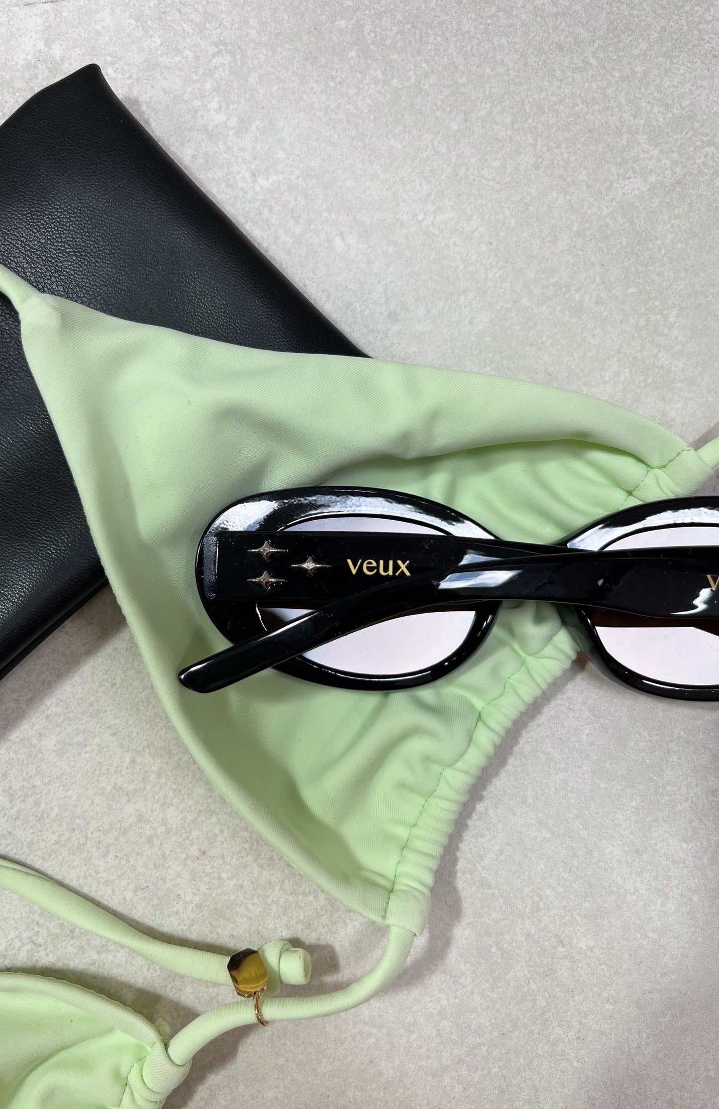 Emerald Sunglasses Black/Chocolate