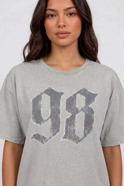 Washed Graphic Boyfriend T-Shirt