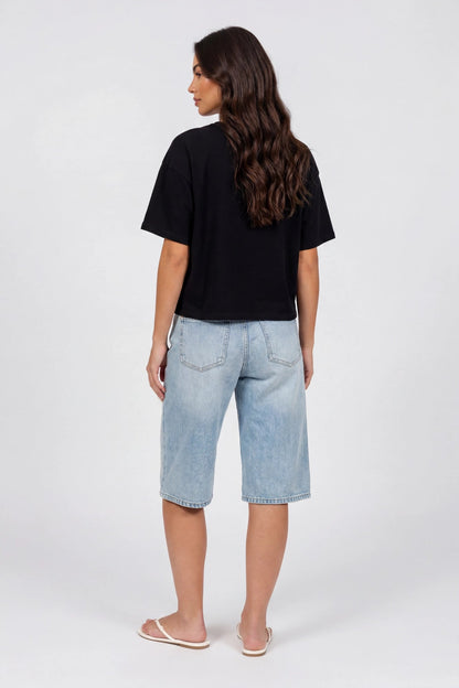 Washed Graphic Boyfriend T-Shirt