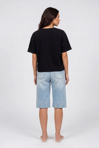 Washed Graphic Boyfriend T-Shirt