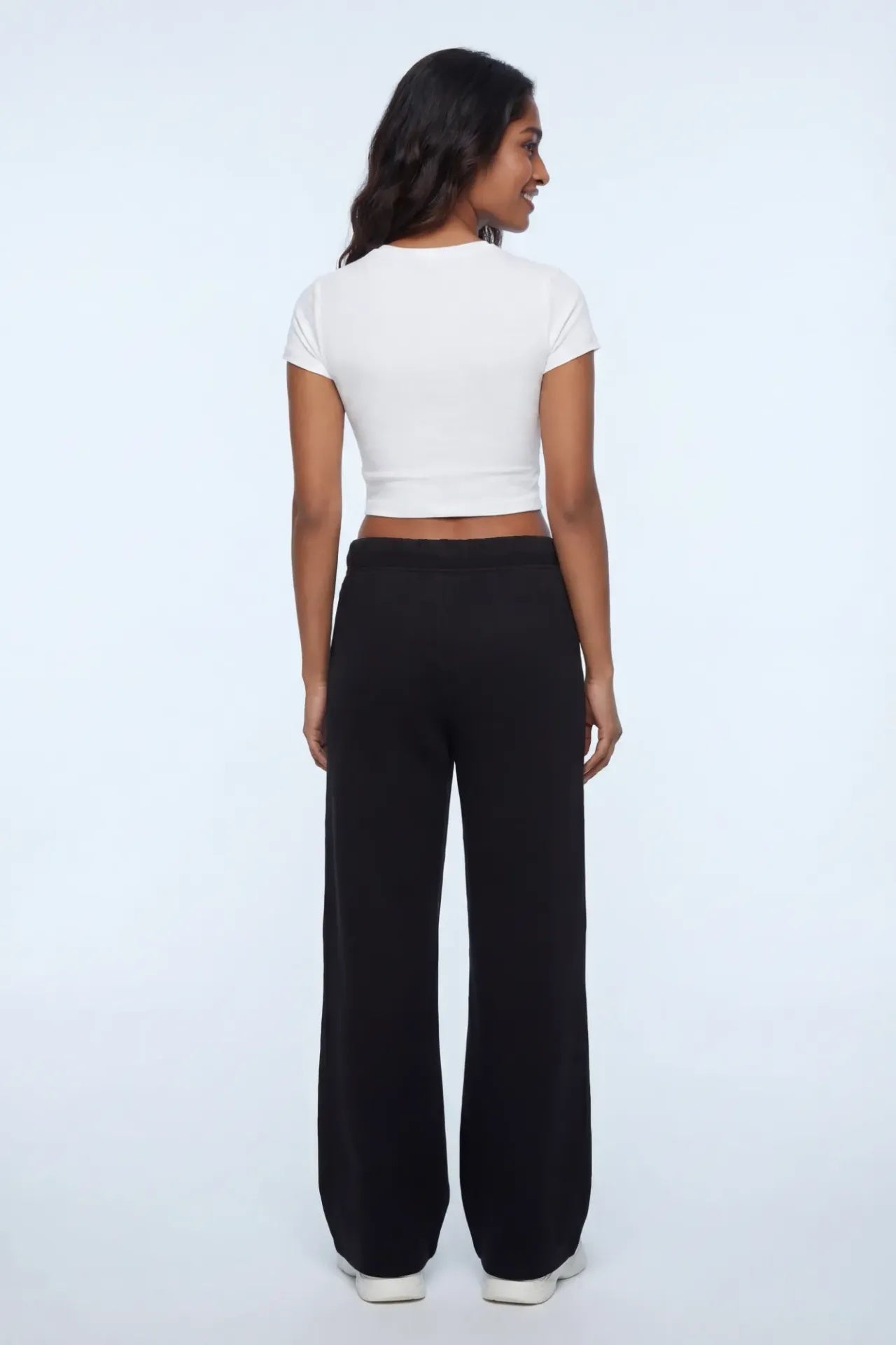 Fleece Wide Leg Sweatpant
