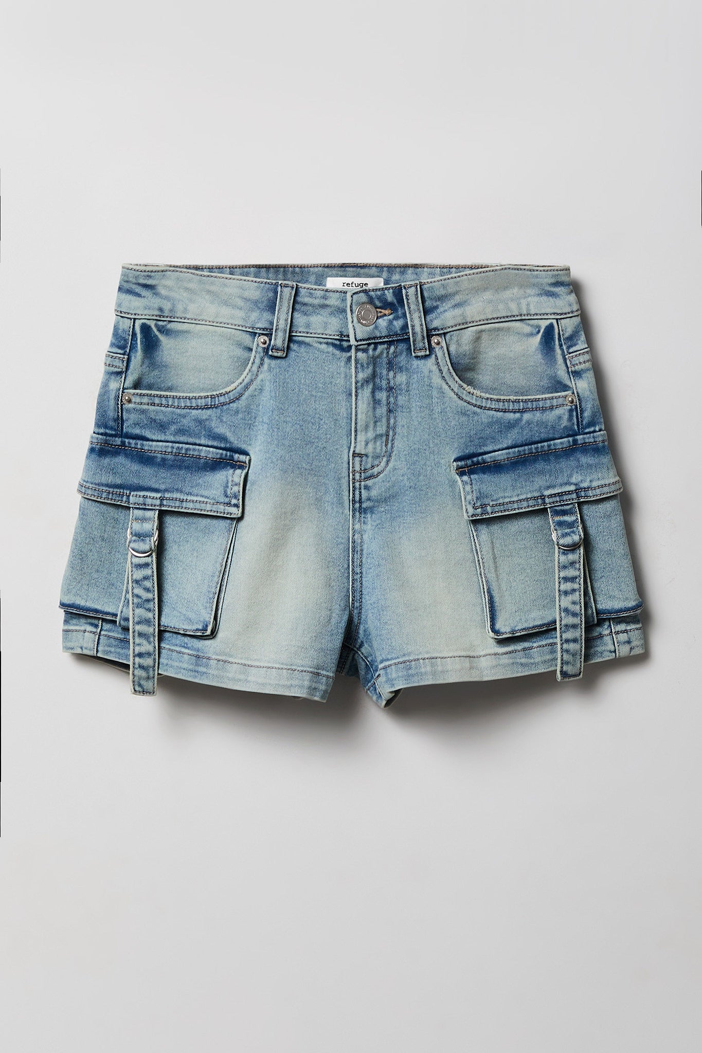 Denim Cargo Short