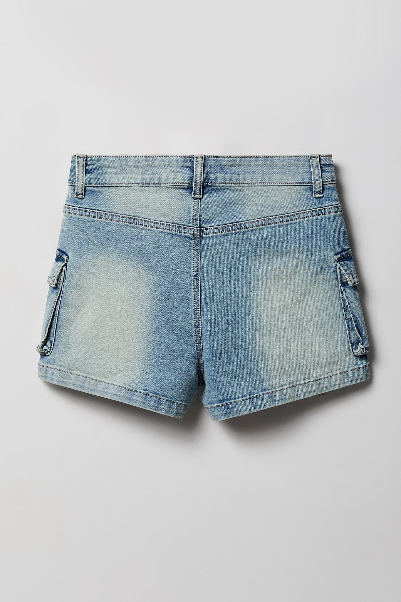Denim Cargo Short