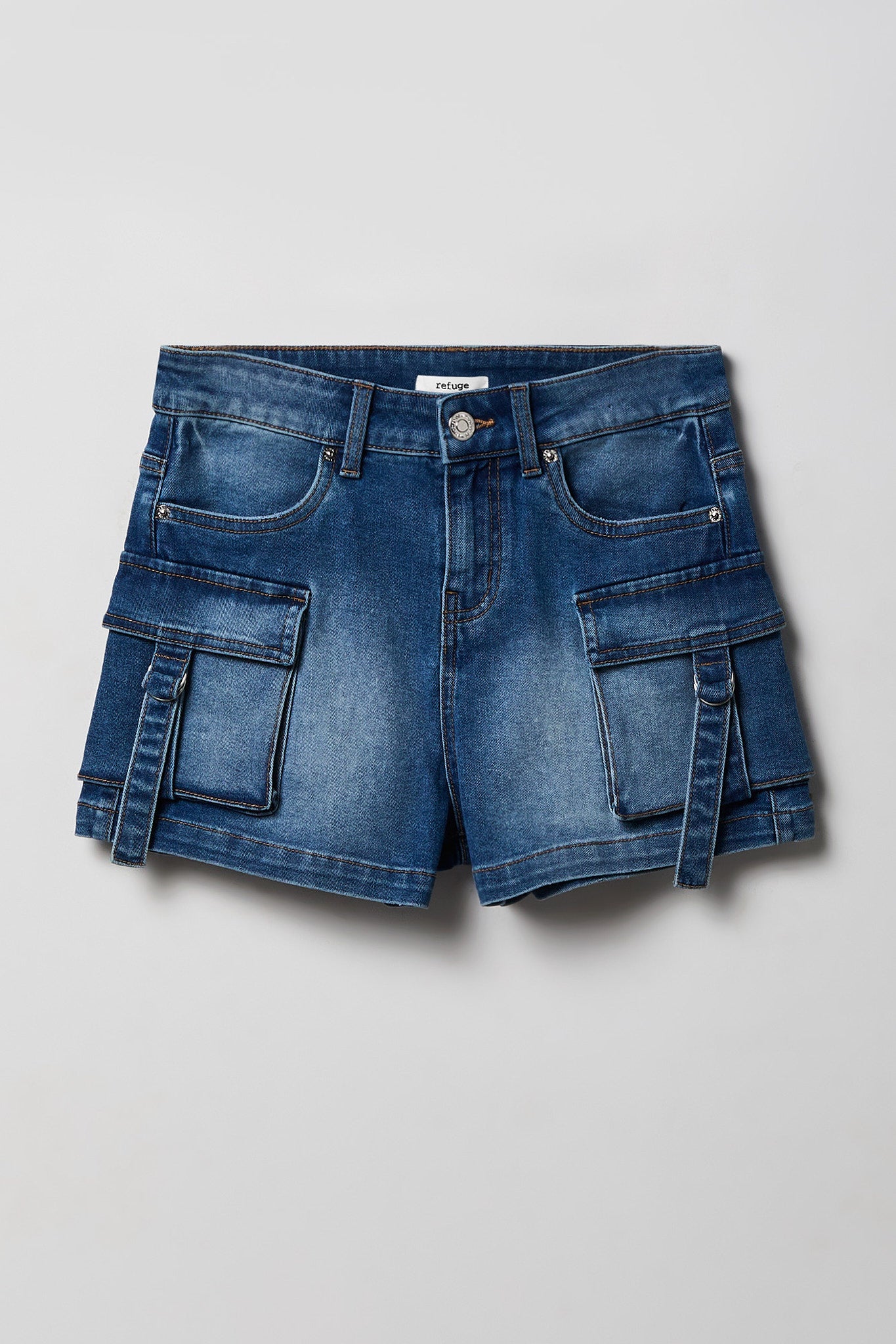 Denim Cargo Short