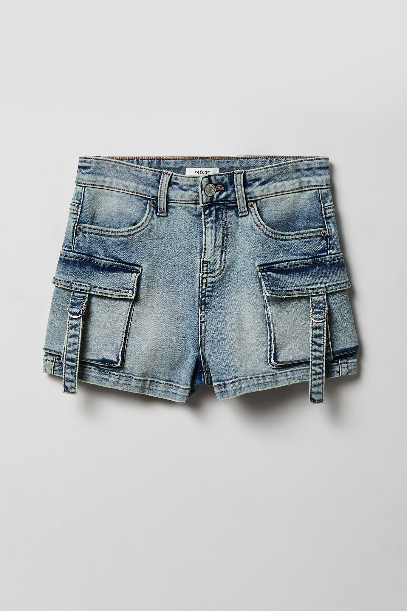 Denim Cargo Short