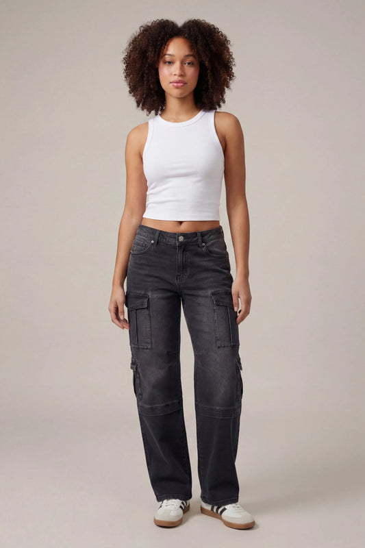 Low Rise Cargo Jean