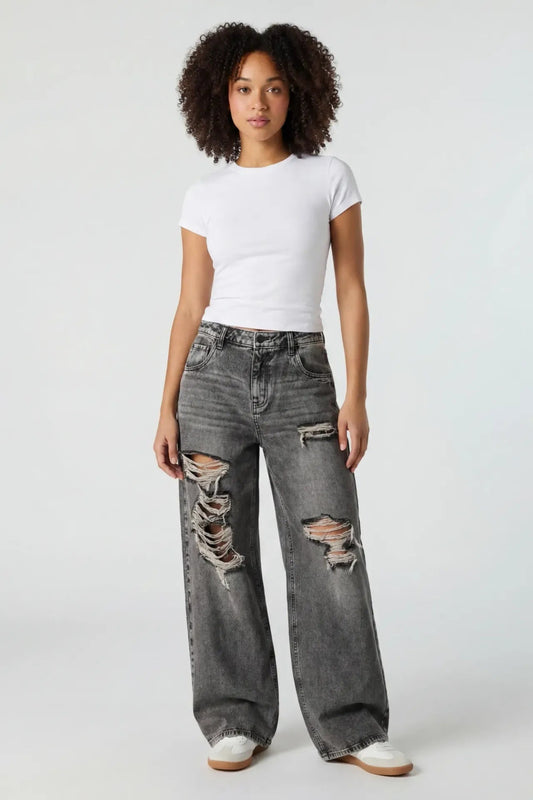 High Rise Ultra Baggy Jean