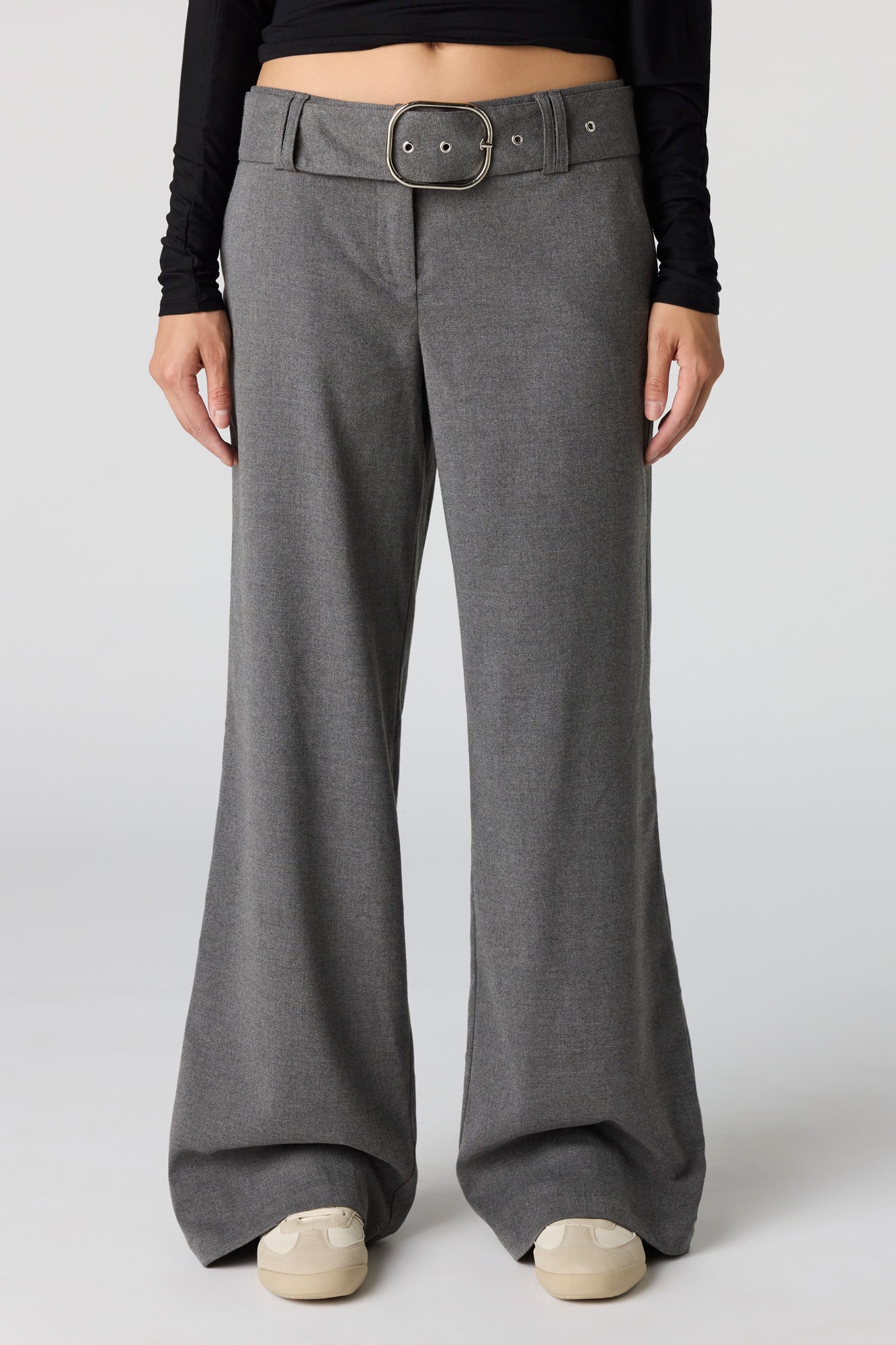 Belted Wide Leg Pant