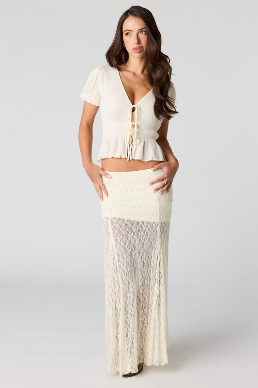 Lace Maxi Skirt