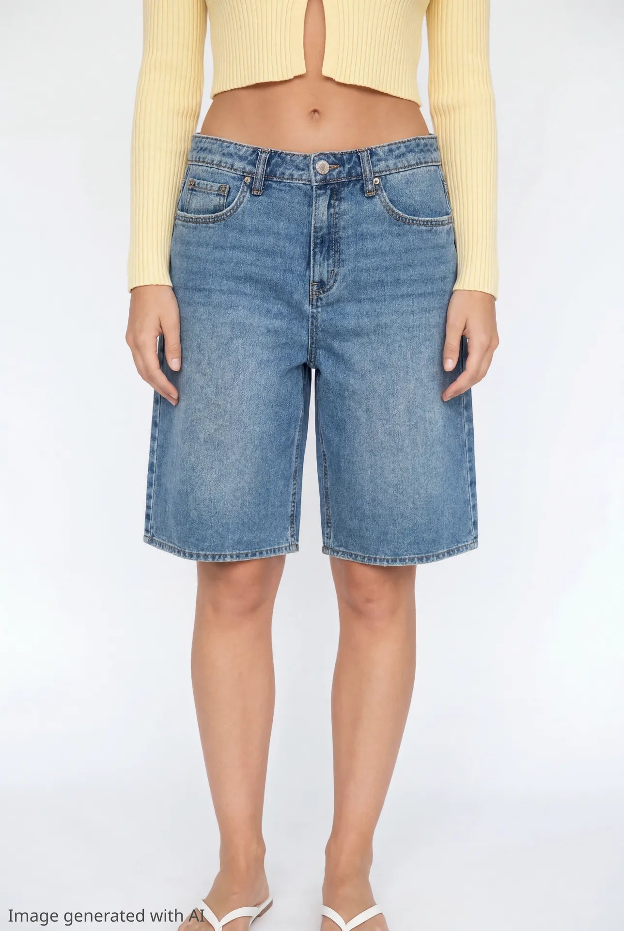 Low Rise Baggy Medium Jort 13"