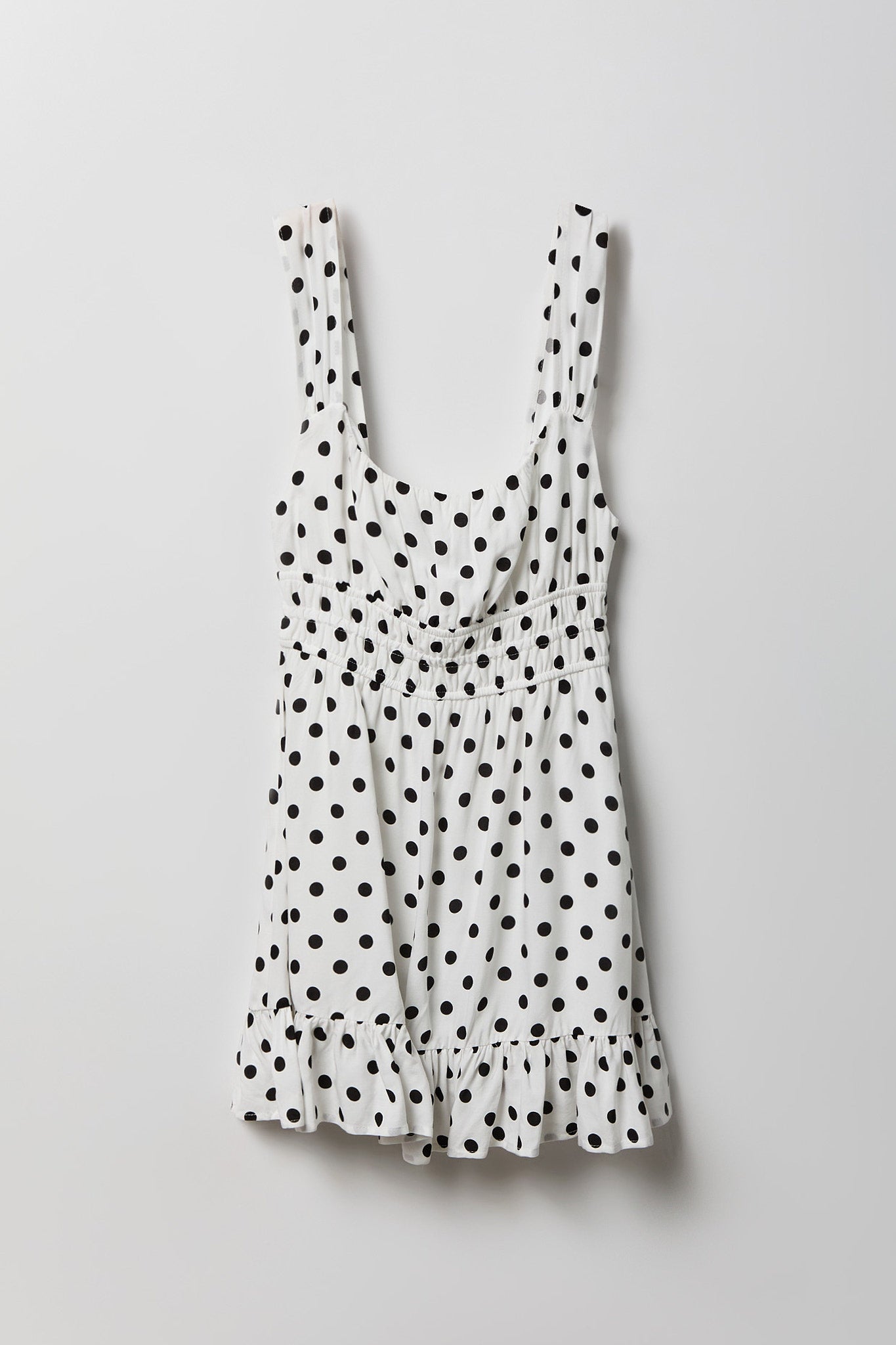 Printed Scoop Neck Mini Dress