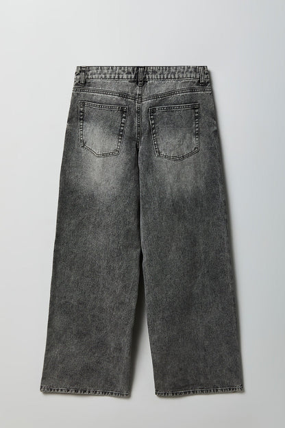 London Low Rise Super Baggy Vintage Grey Jean