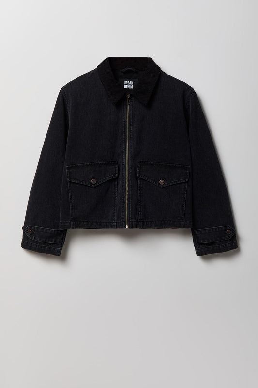 Denim Bomber Jacket