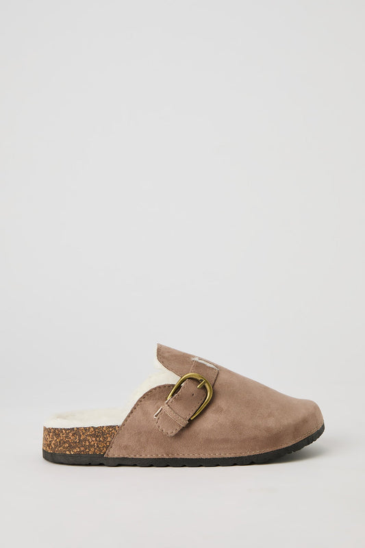Faux Fur Lined Clogs