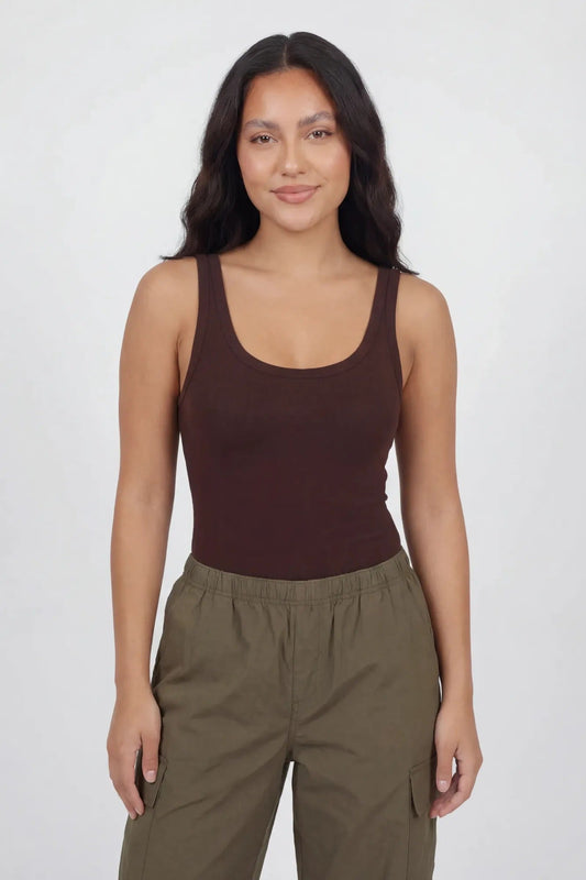 Contour Scoop Neck Bodysuit