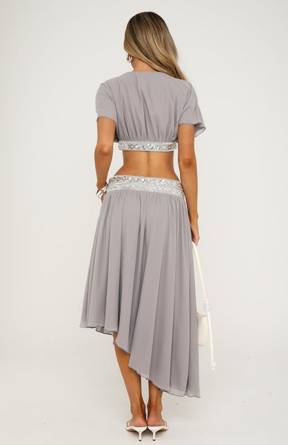 Alegria Midi Skirt Dove