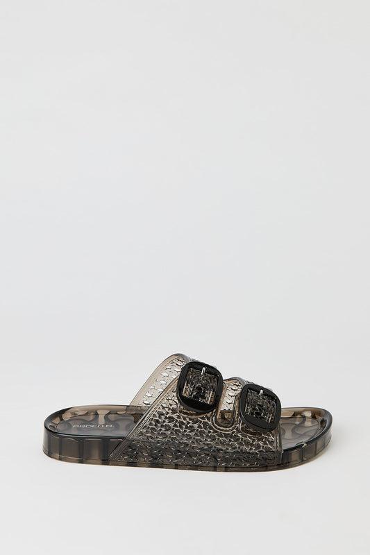 Buckle Jelly Sandals