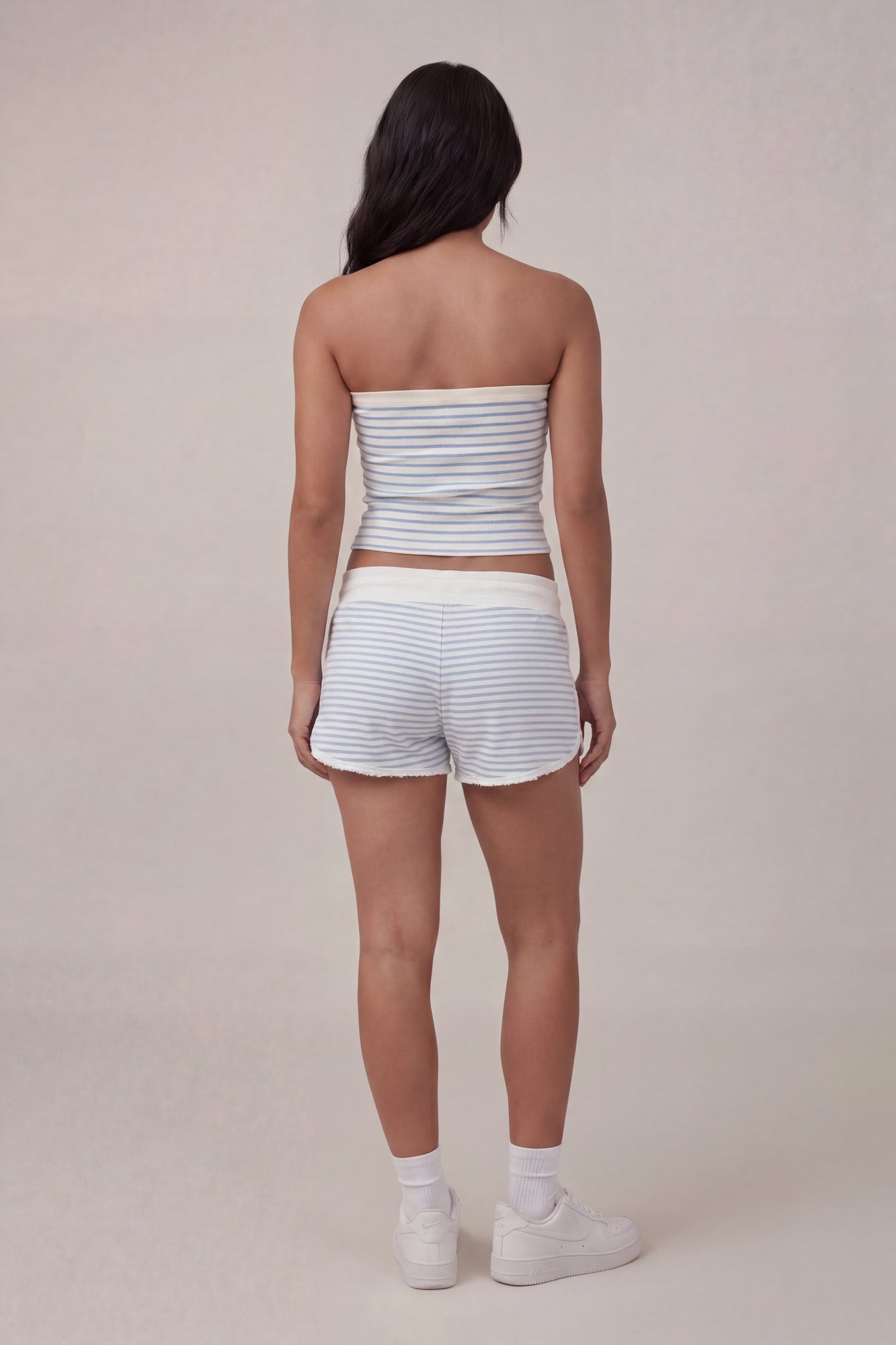 Graphic Drawstring Dolphin Short