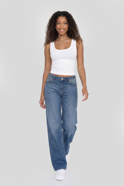 Seamless Ribbed Square Neck Tank