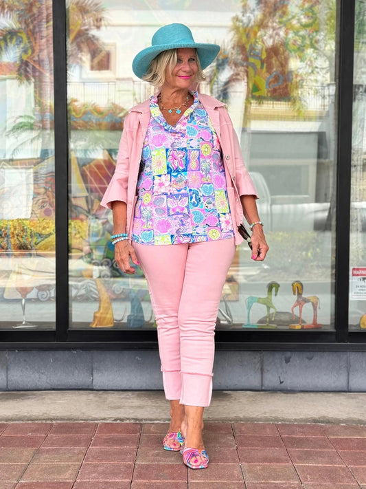 Ethyl The Pink Trip Jacket - Trip