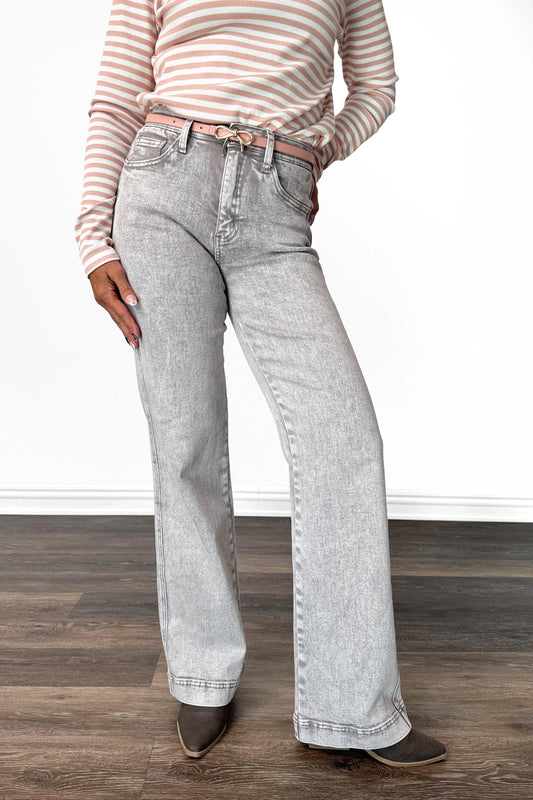 The Maisie High-Rise Tummy Control Straight Leg Denim
