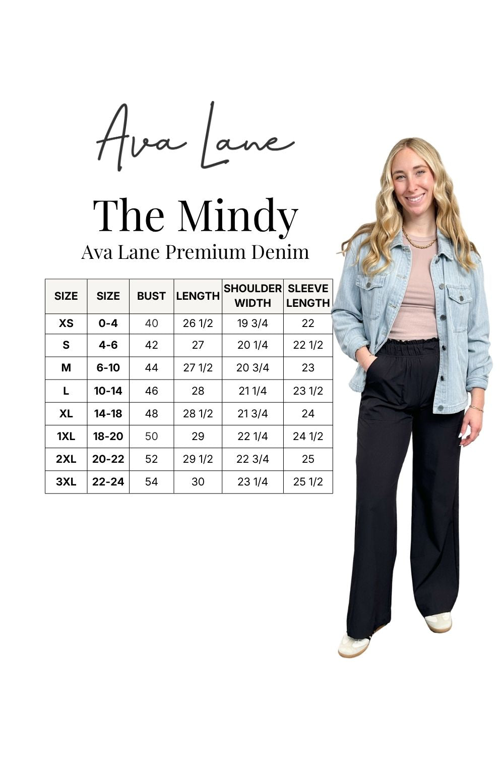 The Mindy Light Wash Oversized Denim Shacket