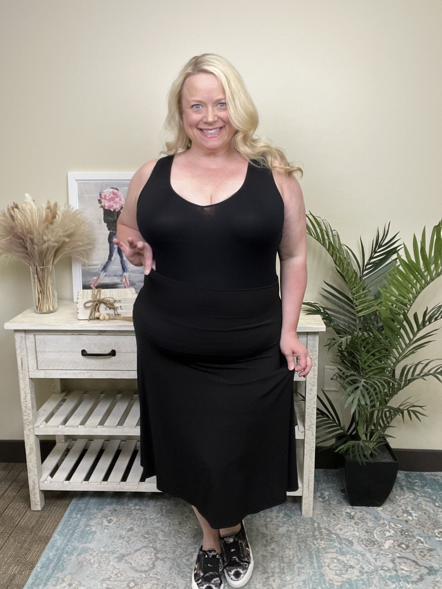 New Addiction Women's A-Line Straight Hemline Skirt