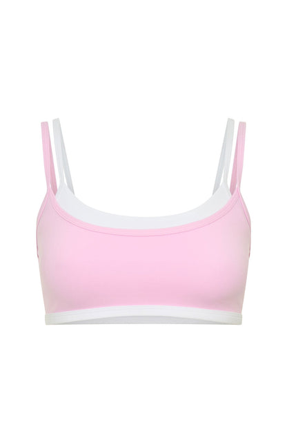 All The Glory Sports Bra Marshmallow/White