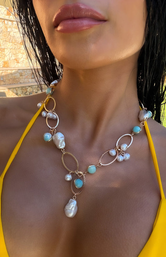 Borna Necklace Gold