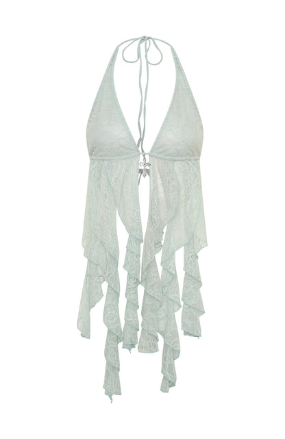 Bright Lights Halter Top Mist