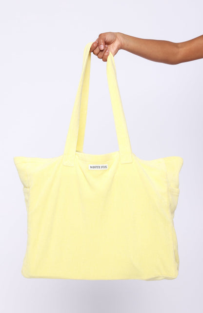 Causing Commotion Terry Tote Lemon