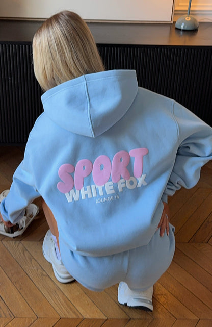 Club 14 Peyton Oversized Hoodie Blue