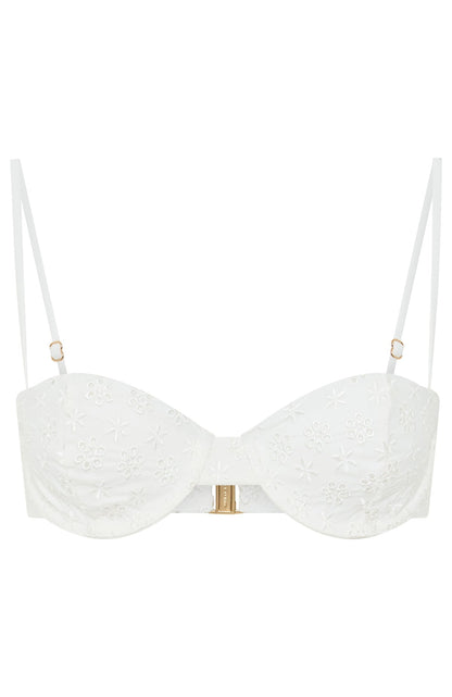 Damani Bikini Top White