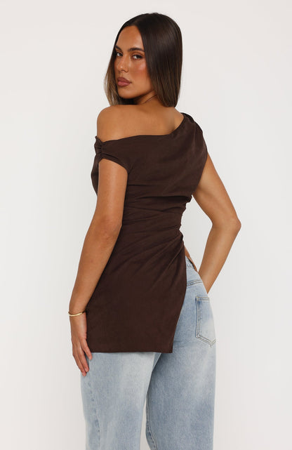 Darling Dreamscape Top Chocolate