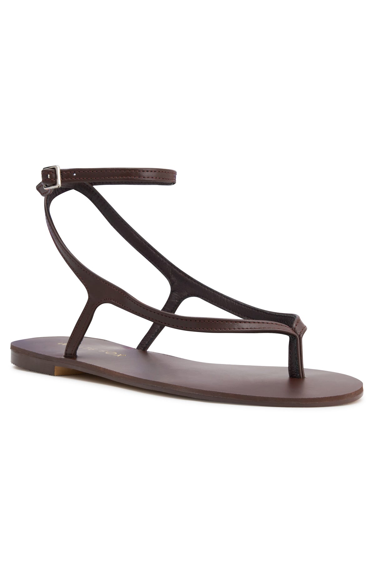 Eleri Thong Sandals Chocolate