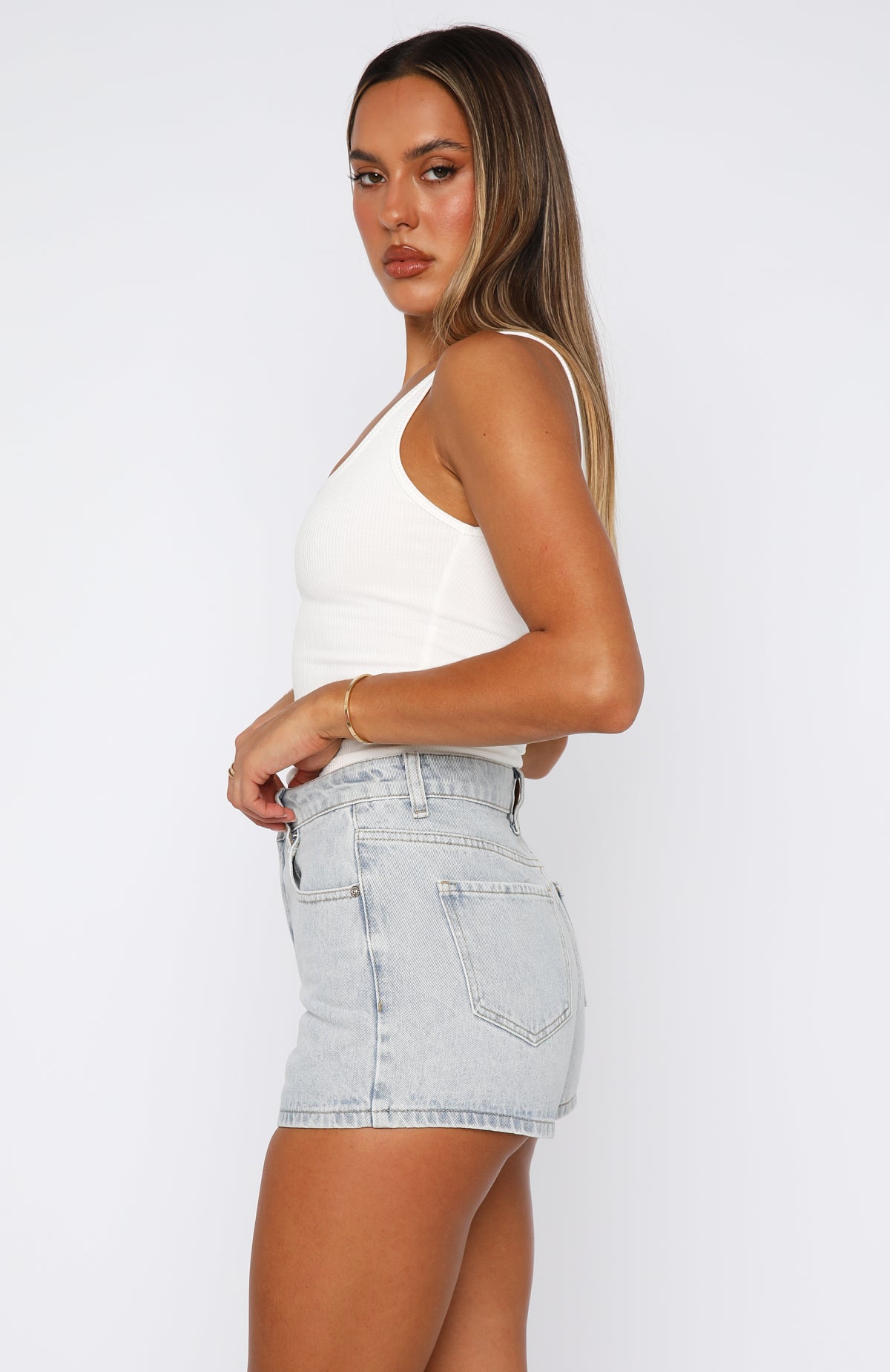 Emerson Denim Shorts Glacier Blue Wash
