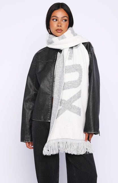 Falsetto Scarf Grey